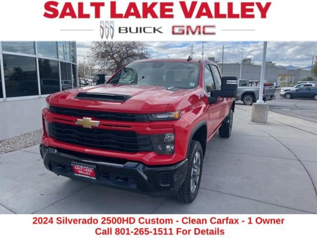 Certified 2024 Chevrolet Silverado 2500 HD Custom Truck