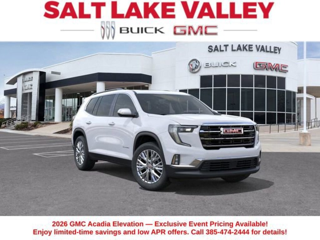 New 2026 GMC Acadia Elevation SUV