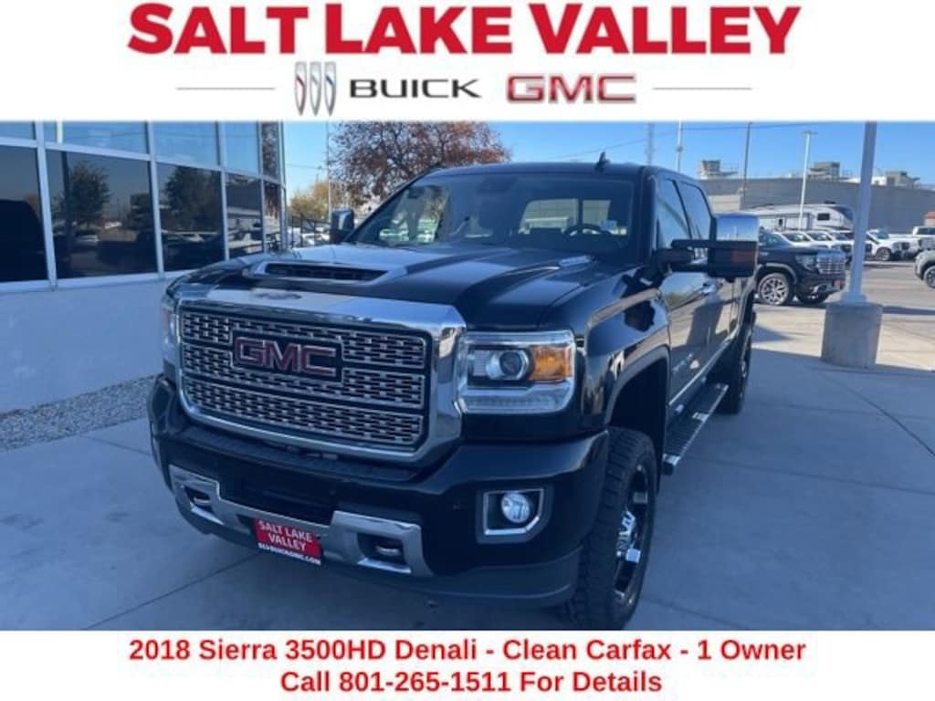Used 2018 GMC Sierra 3500 HD Denali Truck