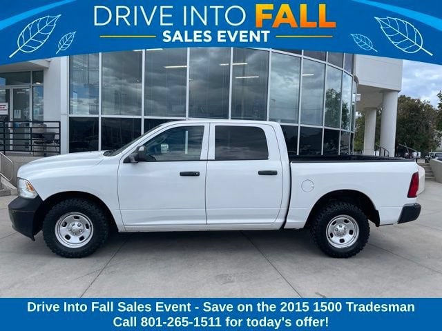 Used 2015 RAM Ram 1500 Pickup Tradesman with VIN 3C6RR7KT5FG554790 for sale in South Salt Lake, UT