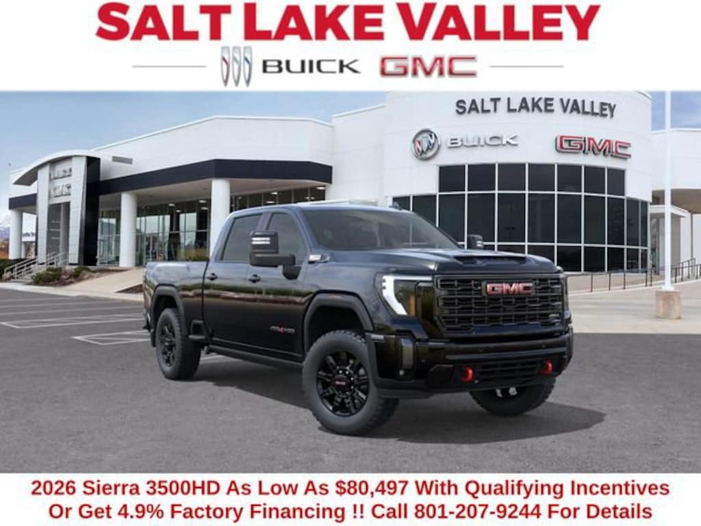 New 2026 GMC Sierra 3500 HD AT4 Truck