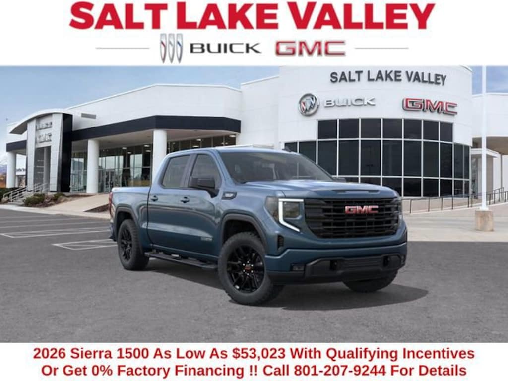 New 2026 GMC Sierra 1500 Elevation Truck