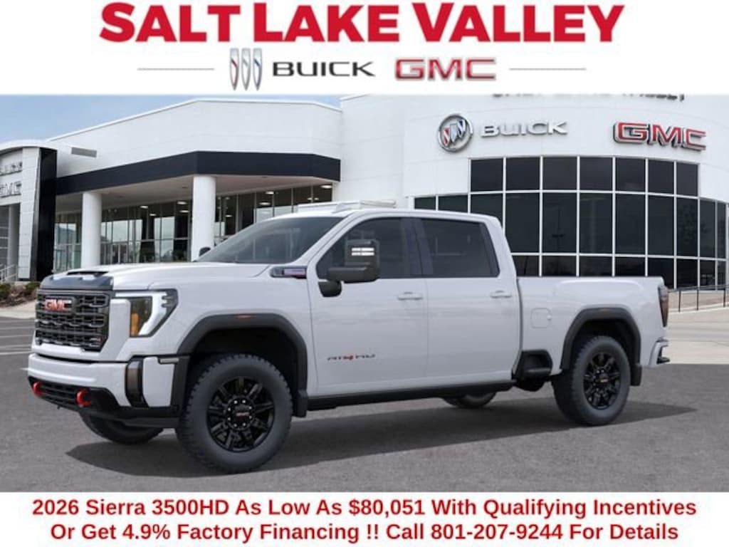 New 2026 GMC Sierra 3500 HD AT4 Truck