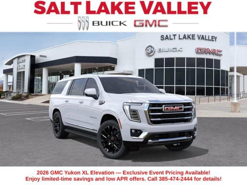 New 2026 GMC Yukon XL Elevation SUV