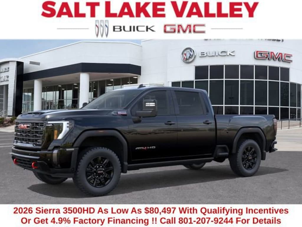 New 2026 GMC Sierra 3500 HD AT4 Truck