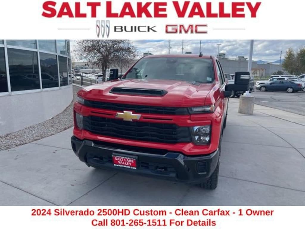 Certified 2024 Chevrolet Silverado 2500 HD Custom Truck