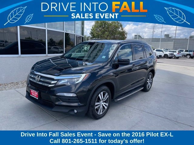 Used 2016 Honda Pilot EX-L with VIN 5FNYF6H53GB105633 for sale in South Salt Lake, UT