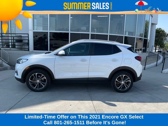 Used 2021 Buick Encore GX Select with VIN KL4MMESLXMB171501 for sale in South Salt Lake, UT