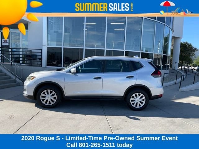 Used 2020 Nissan Rogue S with VIN 5N1AT2MV9LC713684 for sale in South Salt Lake, UT
