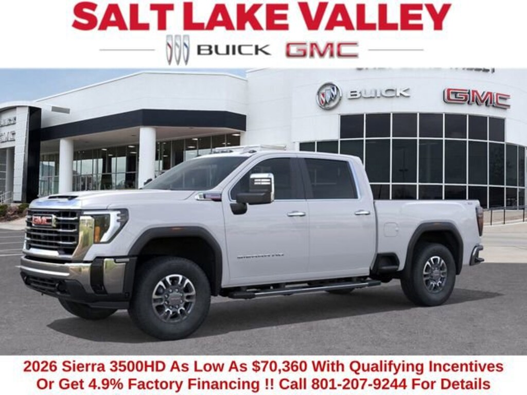 New 2026 GMC Sierra 3500 HD SLT Truck