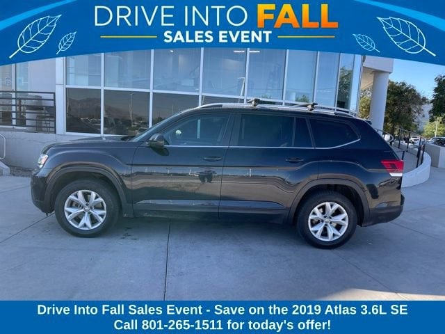Used 2019 Volkswagen Atlas SE w/Tech with VIN 1V2UR2CA2KC579144 for sale in South Salt Lake, UT