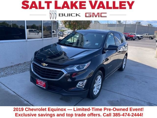 Used 2019 Chevrolet Equinox LT with VIN 2GNAXUEV6K6209854 for sale in South Salt Lake, UT