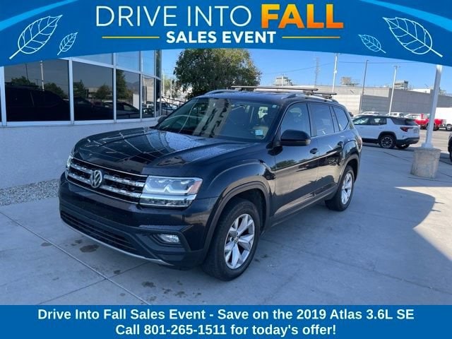 Used 2019 Volkswagen Atlas SE w/Tech with VIN 1V2UR2CA2KC579144 for sale in South Salt Lake, UT