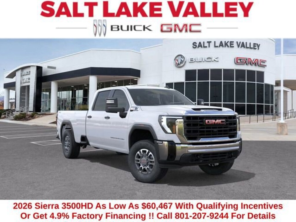 New 2026 GMC Sierra 3500 HD Pro Truck