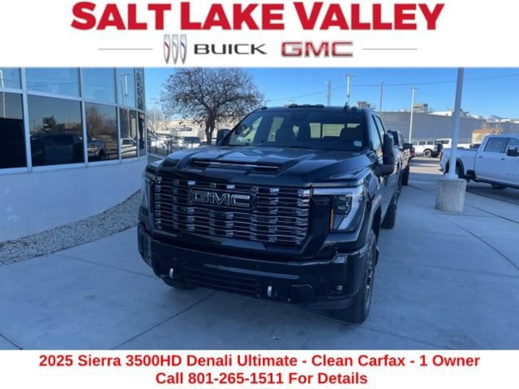 Certified 2025 GMC Sierra 3500 HD Denali Ultimate Truck