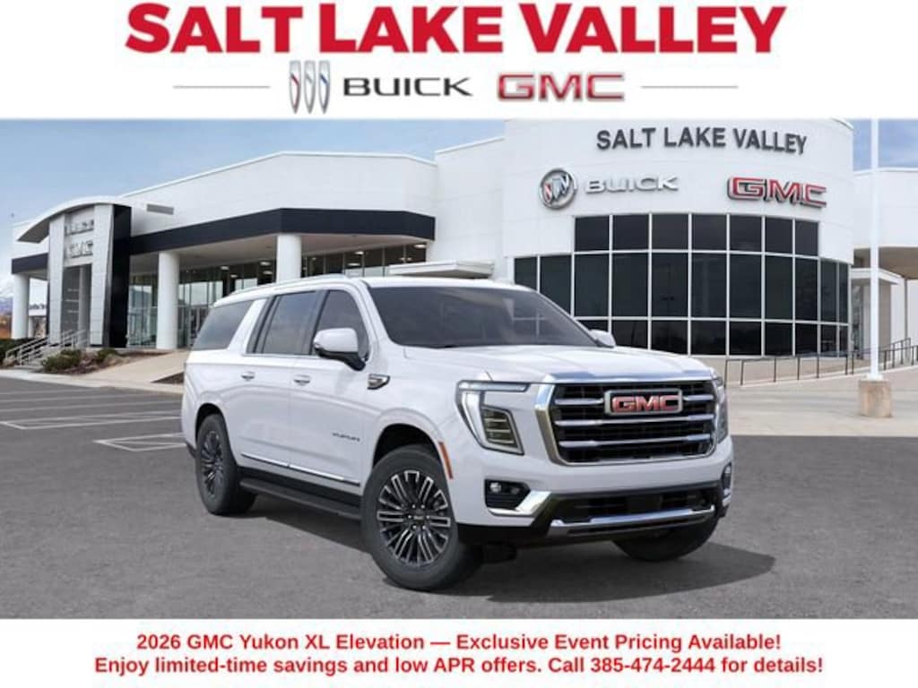 New 2026 GMC Yukon XL Elevation SUV