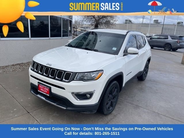 Used 2021 Jeep Compass Limited with VIN 3C4NJDCB1MT519834 for sale in South Salt Lake, UT