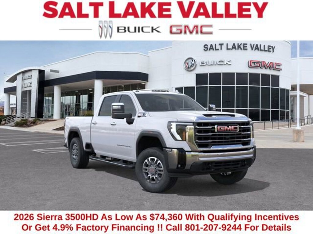 New 2026 GMC Sierra 3500 HD SLT Truck