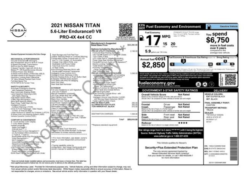 Used 2021 Nissan Titan PRO-4X