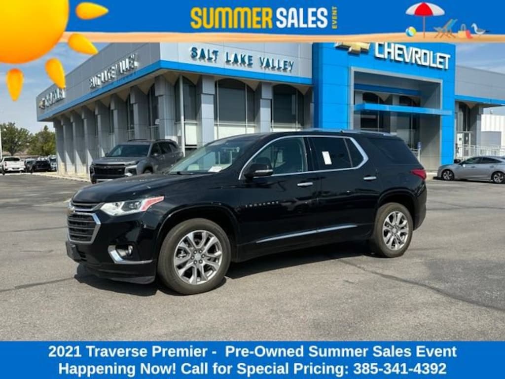 Used 2021 Chevrolet Traverse Premier SUV
