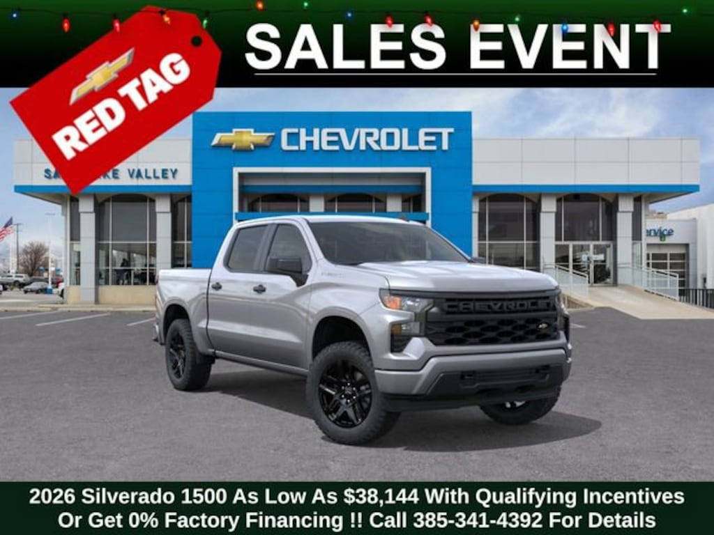 New 2026 Chevrolet Silverado 1500 Custom Truck