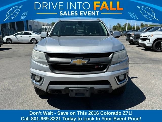 Used 2016 Chevrolet Colorado Z71 with VIN 1GCGTDE35G1249060 for sale in West Valley City, UT