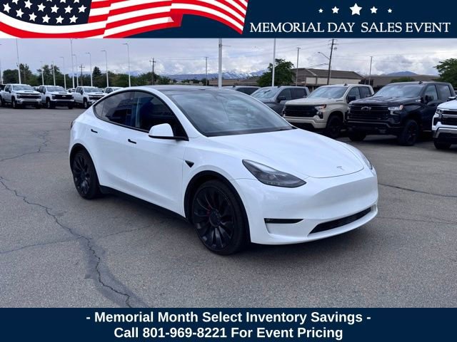 Used 2022 Tesla Model Y Performance with VIN 7SAYGDEF6NF549197 for sale in West Valley City, UT