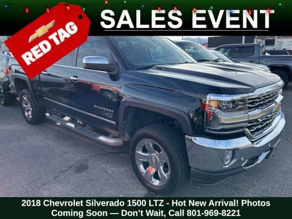 Used 2018 Chevrolet Silverado 1500 LTZ Truck