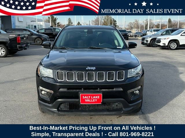Used 2018 Jeep Compass Latitude with VIN 3C4NJCBB6JT226888 for sale in West Valley City, UT