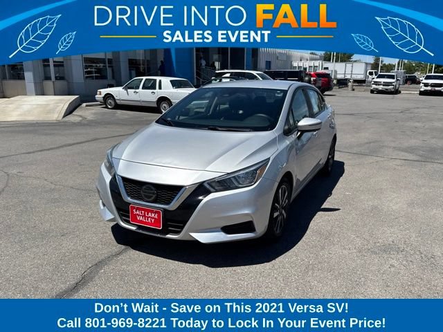 Used 2021 Nissan Versa Sedan SV with VIN 3N1CN8EV1ML832234 for sale in West Valley City, UT