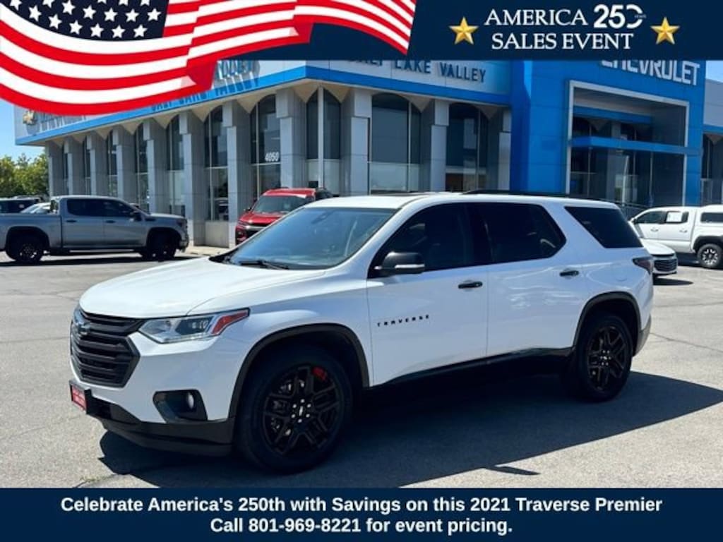 Used 2021 Chevrolet Traverse Premier SUV
