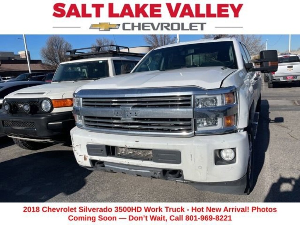 Used 2018 Chevrolet Silverado 3500 HD Work Truck Truck