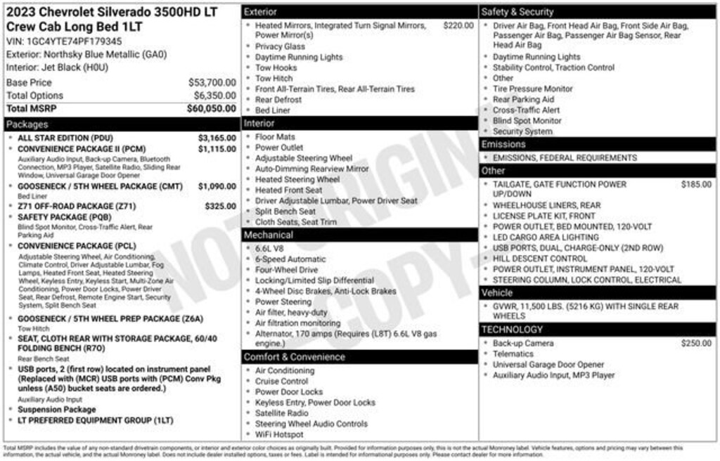 Used 2023 Chevrolet Silverado 3500 HD LT Truck