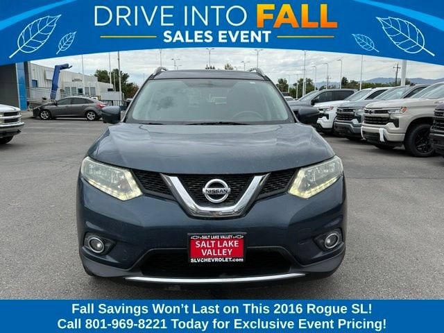 Used 2016 Nissan Rogue SL with VIN 5N1AT2MT1GC753178 for sale in West Valley City, UT