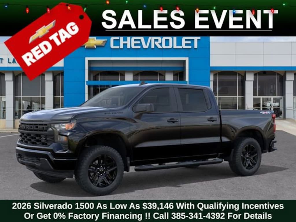 New 2026 Chevrolet Silverado 1500 Custom Truck