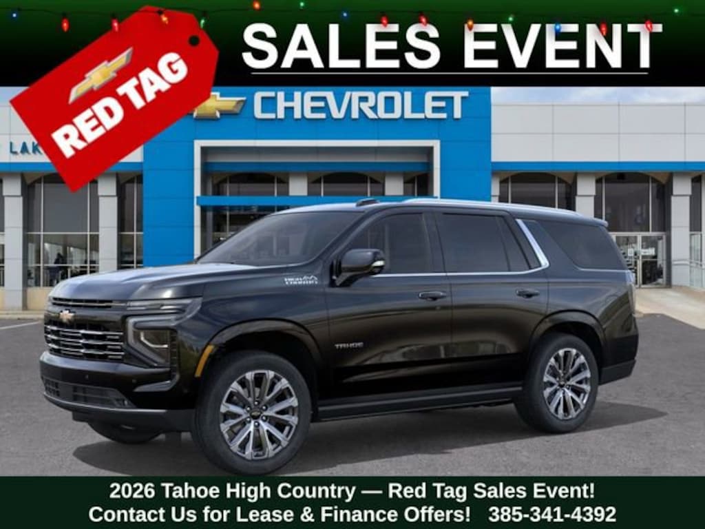 New 2026 Chevrolet Tahoe High Country SUV