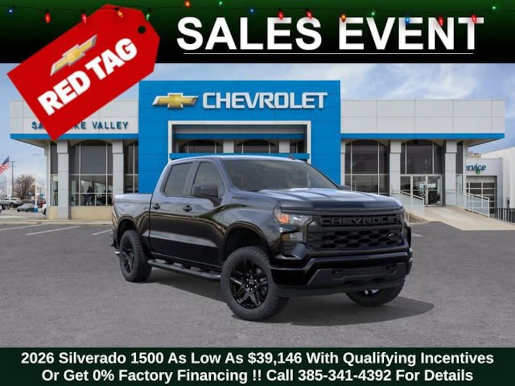 New 2026 Chevrolet Silverado 1500 Custom Truck