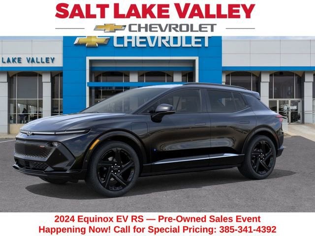 Used 2024 Chevrolet Equinox EV RS with VIN 3GN7DSRPXRS246596 for sale in West Valley City, UT