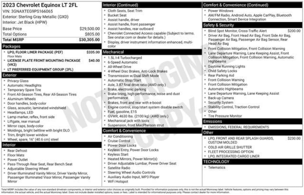 Certified 2023 Chevrolet Equinox LT SUV