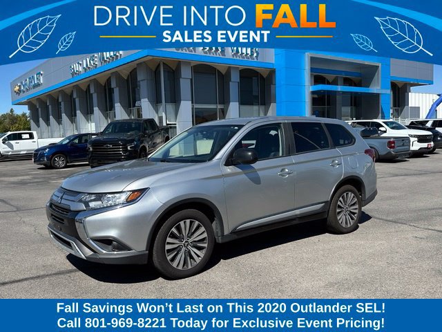 Used 2020 Mitsubishi Outlander ES with VIN JA4AZ3A33LZ026834 for sale in West Valley City, UT