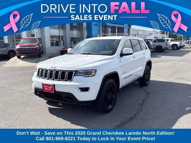Used 2020 Jeep Grand Cherokee North Edition with VIN 1C4RJFAGXLC312896 for sale in West Valley City, UT