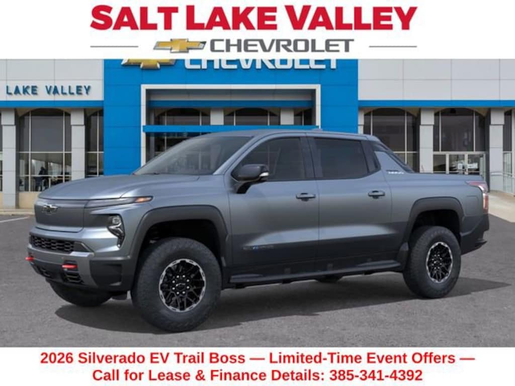 New 2026 Chevrolet Silverado EV Trail Boss - Extended Range Truck