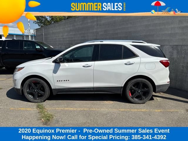 Used 2020 Chevrolet Equinox Premier with VIN 2GNAXYEX4L6273353 for sale in West Valley City, UT