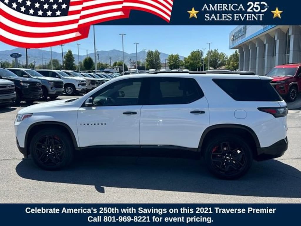 Used 2021 Chevrolet Traverse Premier SUV
