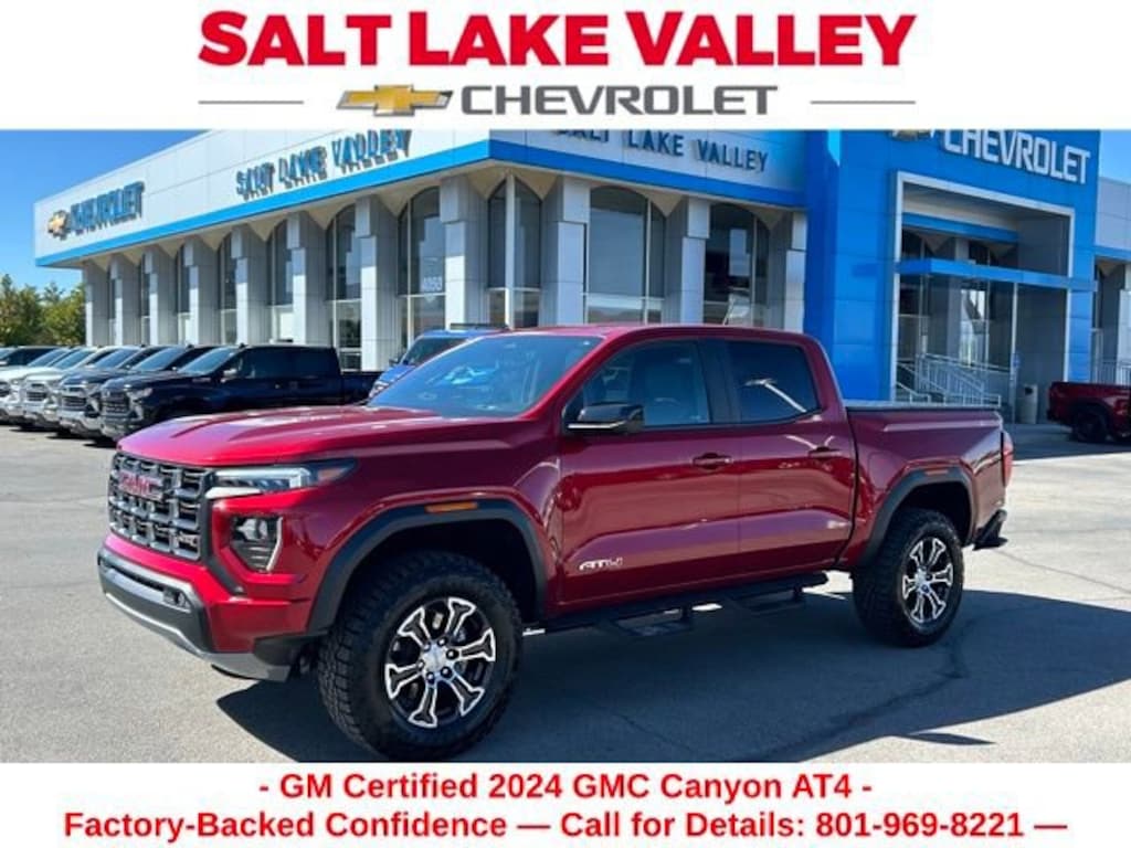 Certified 2024 GMC Canyon AT4 Truck