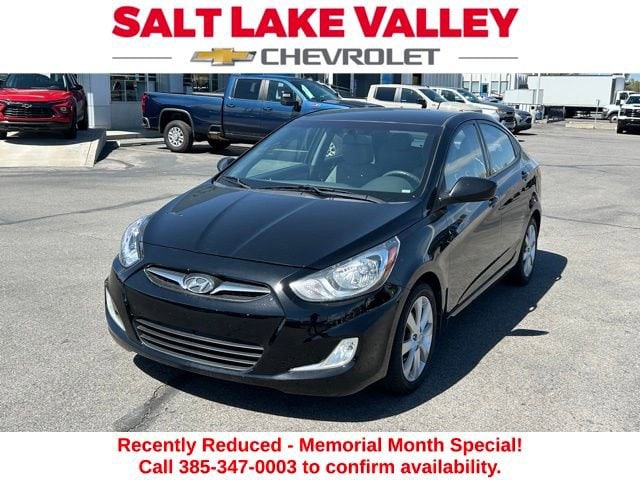 Used 2012 Hyundai Accent GLS with VIN KMHCU4AE8CU185670 for sale in West Valley City, UT