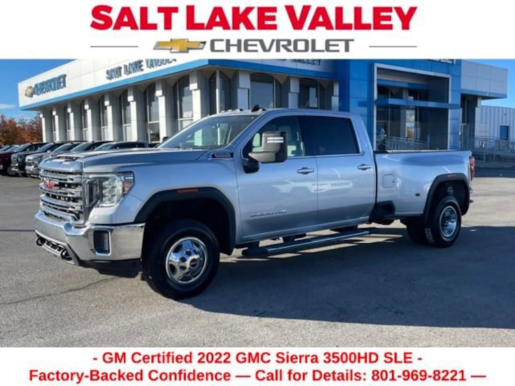 Certified 2022 GMC Sierra 3500 HD SLE Truck