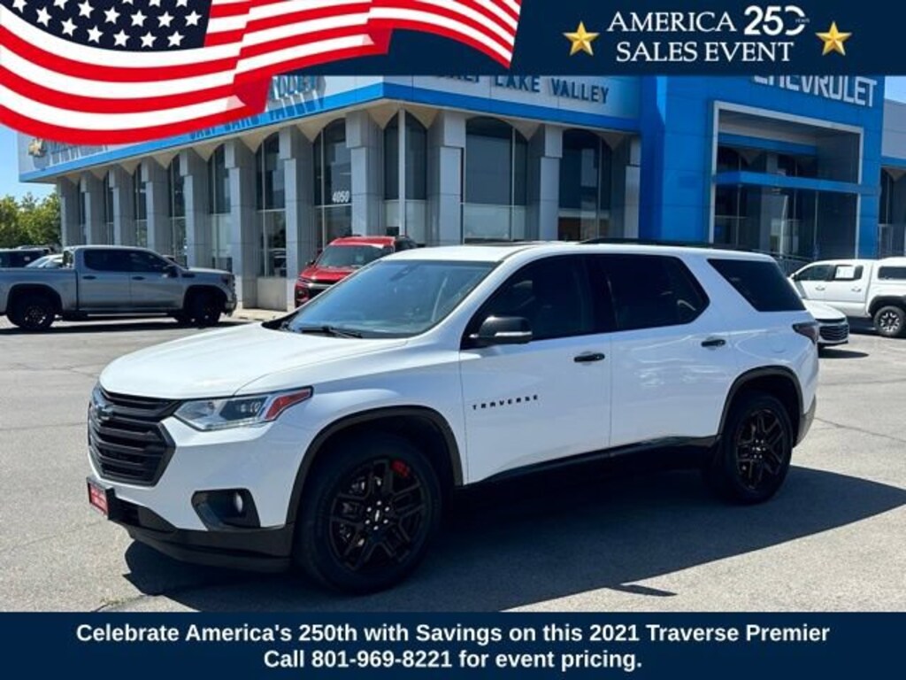 Used 2021 Chevrolet Traverse Premier SUV