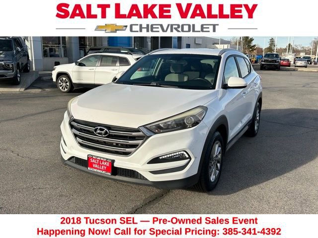 Used 2018 Hyundai Tucson SEL with VIN KM8J33A45JU655629 for sale in West Valley City, UT