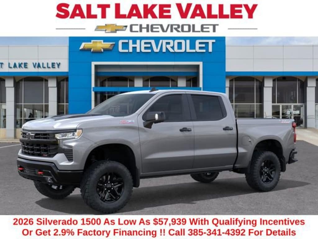 New 2026 Chevrolet Silverado 1500 LT Trail Boss Truck